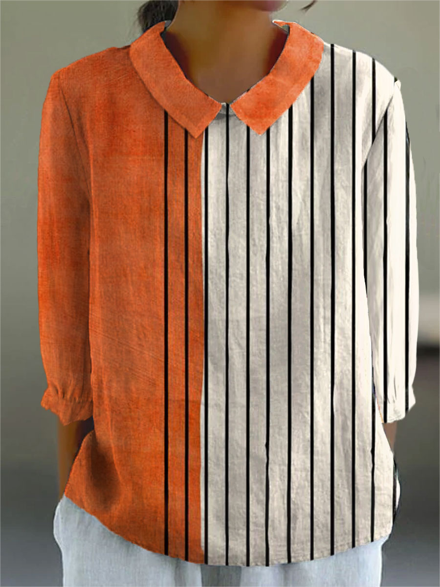 Araminta | Vibrant Patchwork Blouse