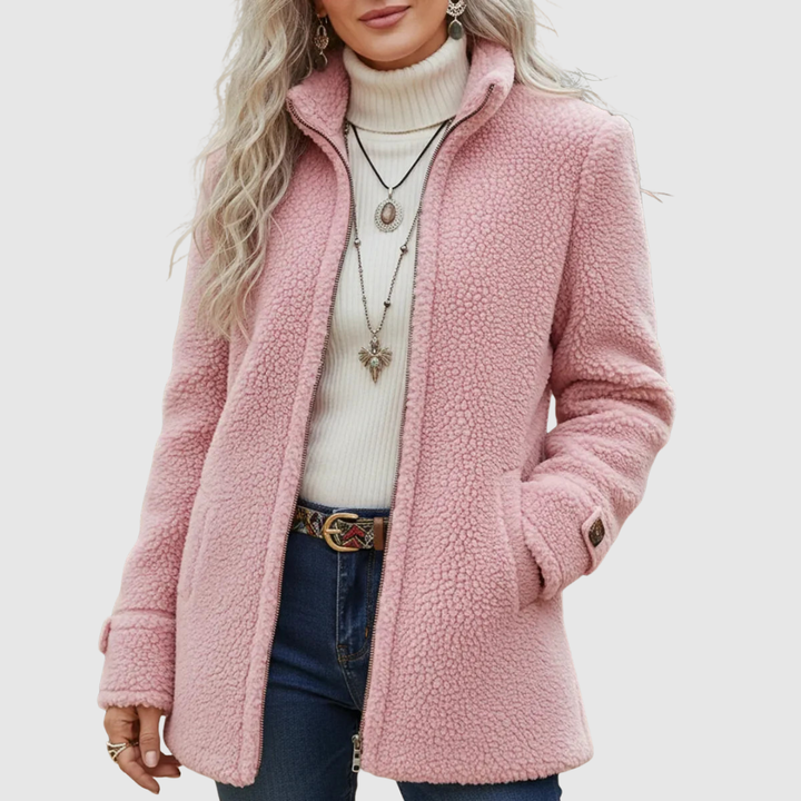 Vanessa™ | Cozy Plush Full Zip Jacket