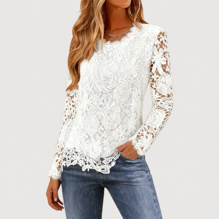 Amelise | Lace Detail Top