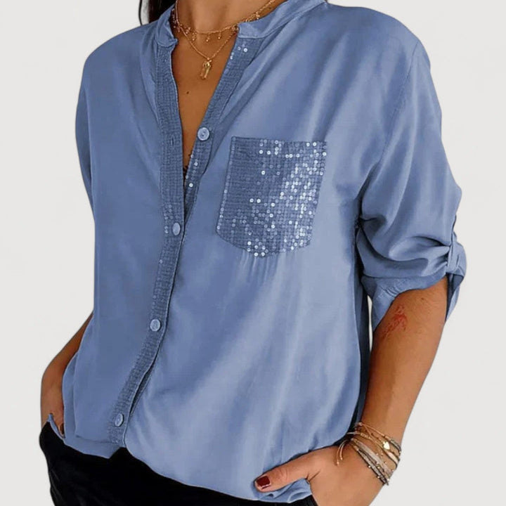 Renna | Sequin Detail Blouse