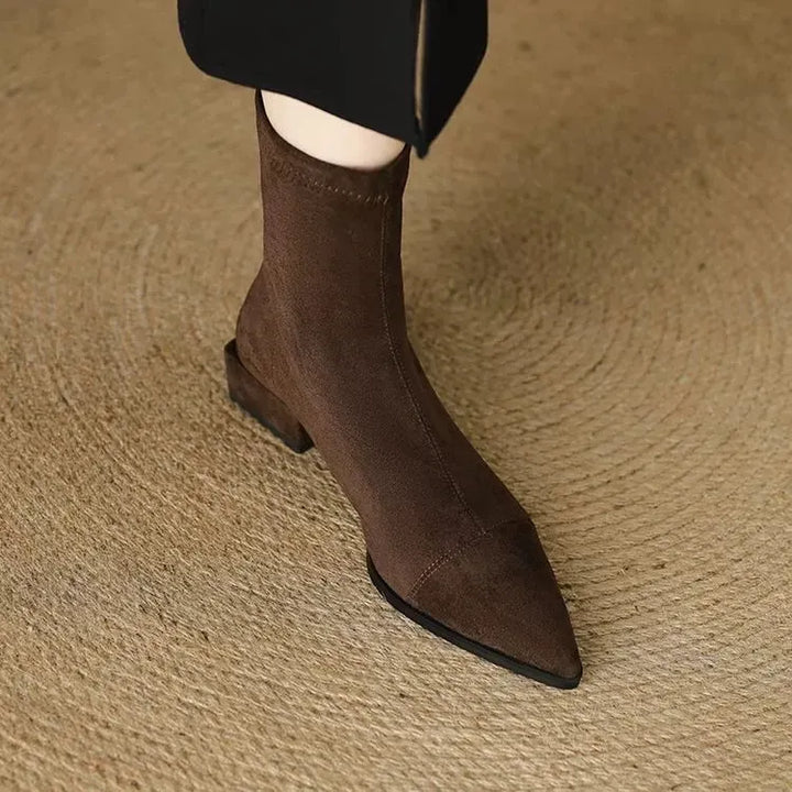 Delphine | Pointed-Toe Ankle Boots