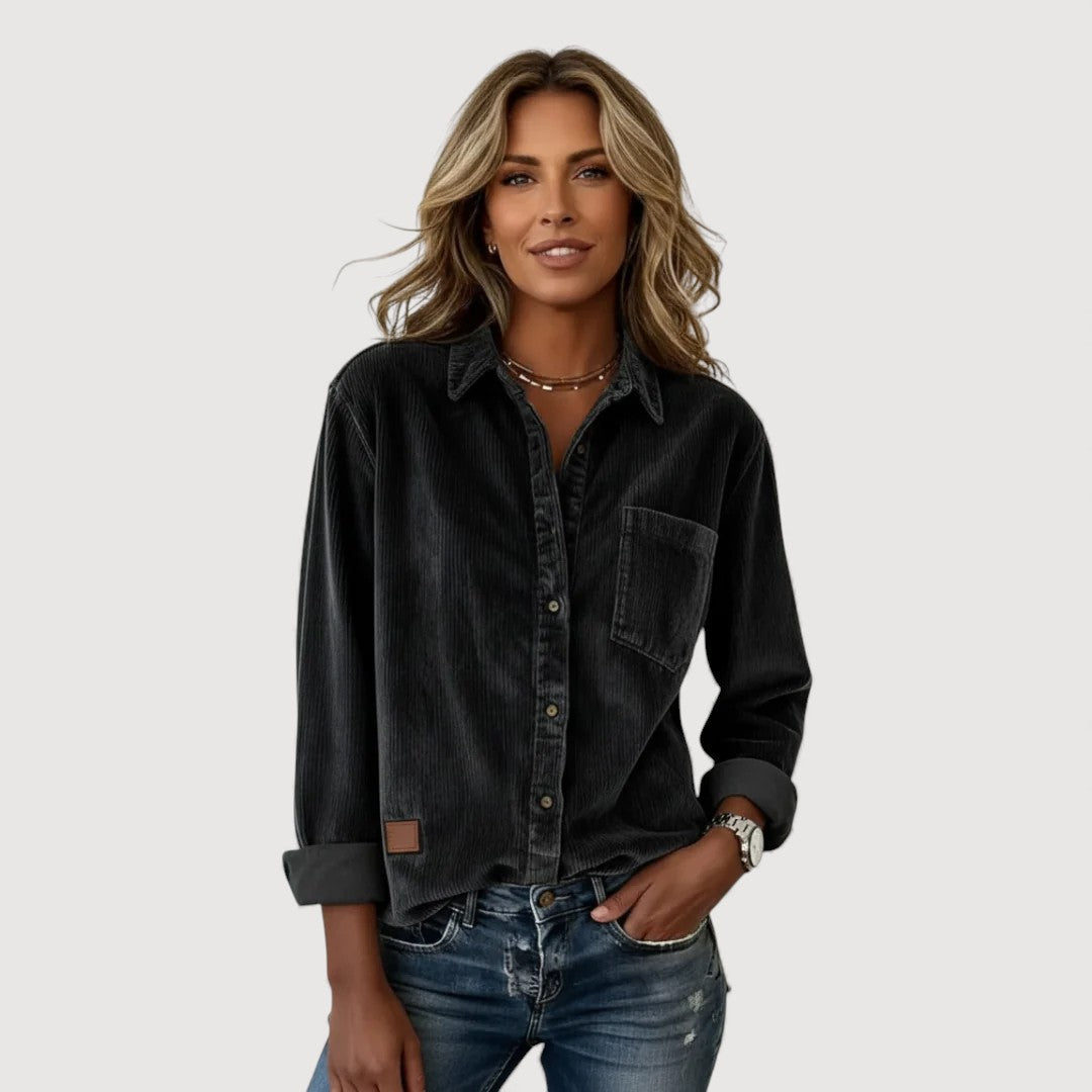 Jade | Corduroy Button Shirt