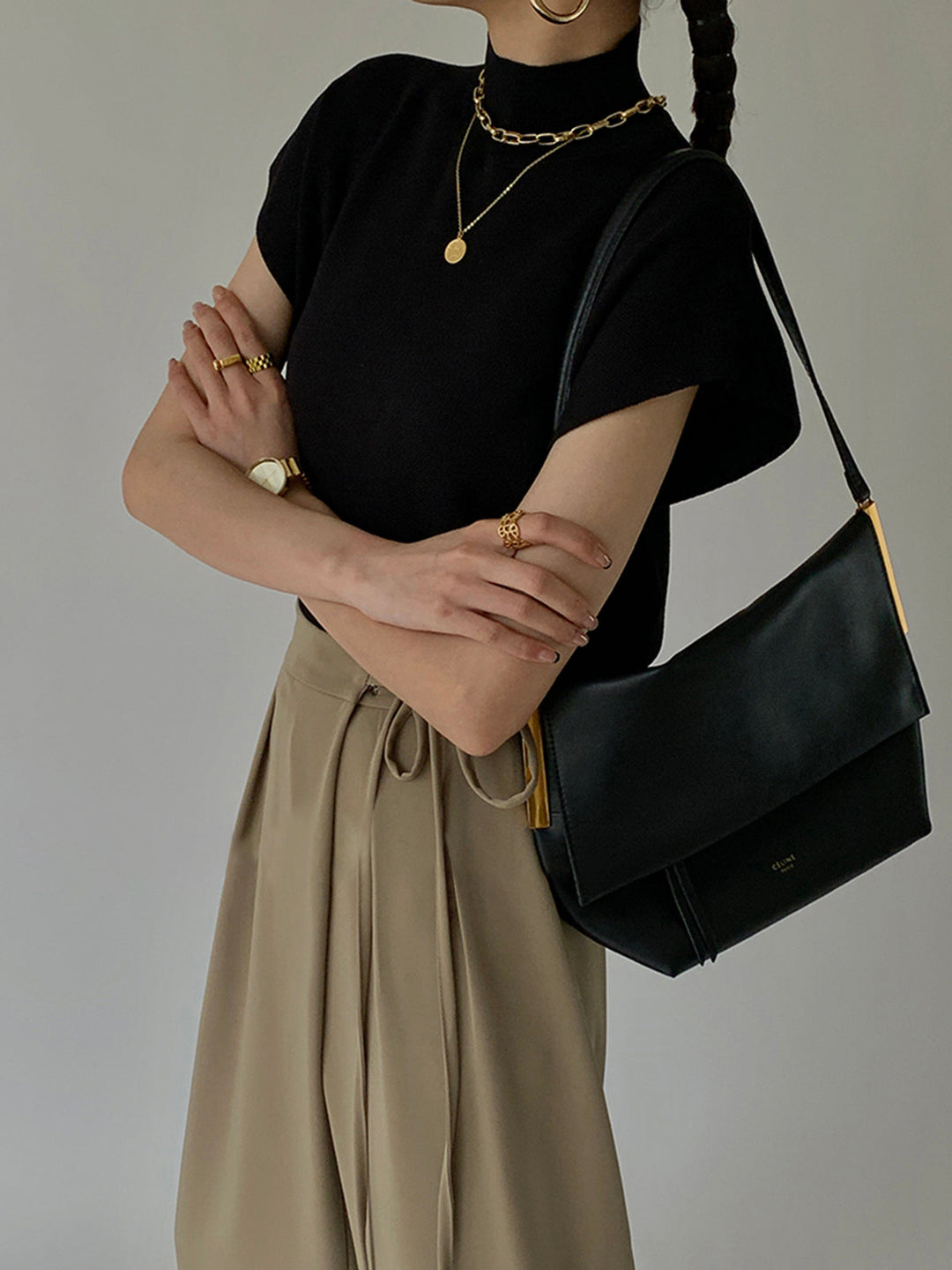Sleeveless Knit Pullover Vest