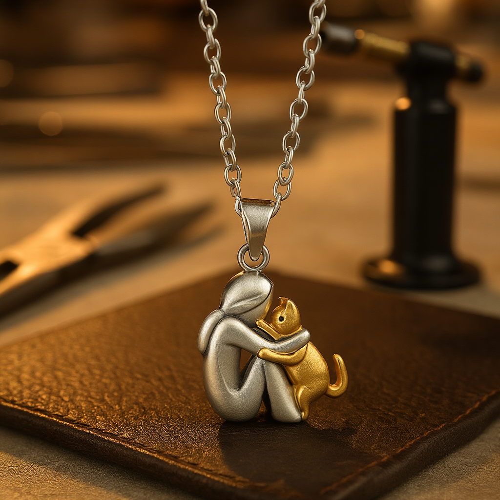 Moppy | Necklace with Cat Pendant