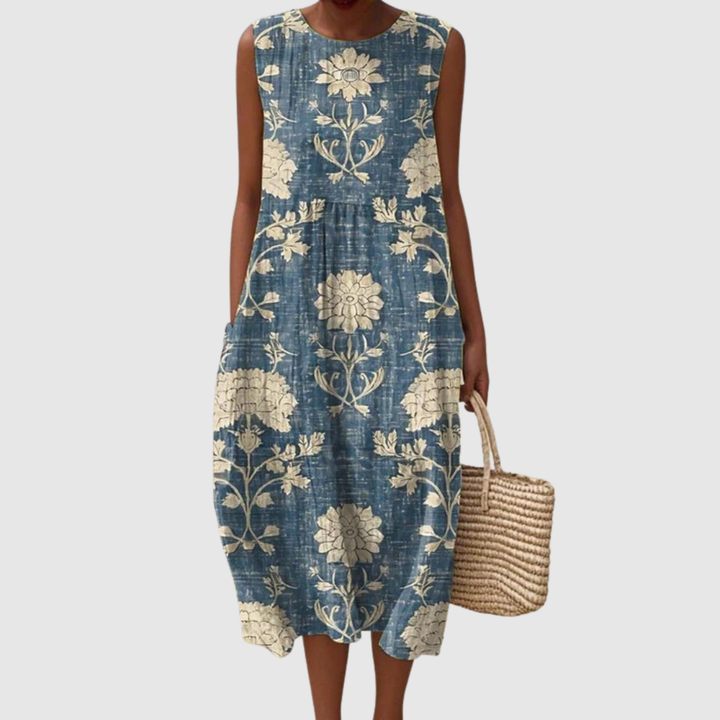 Belle | Boho Midi Dress