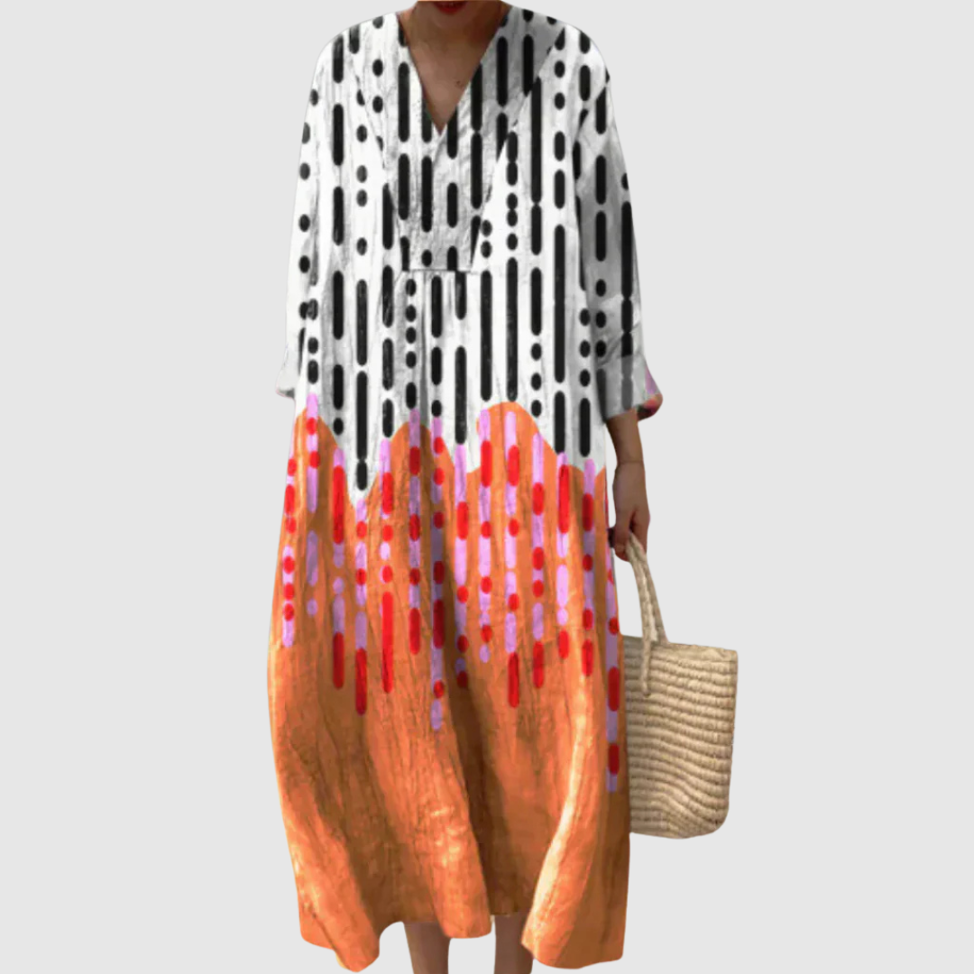 Lilly | Geometric Tunic Dress