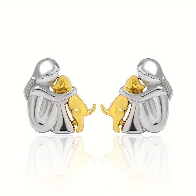 Poppy | Earrings with Dog Icon