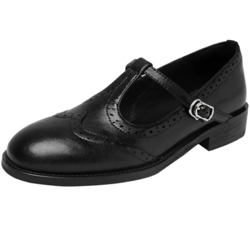 Sarah | Elegant T-Strap Mary Janes