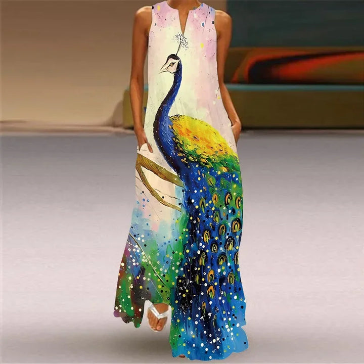 Aurelia™ | Butterfly Bloom A-Line Dress