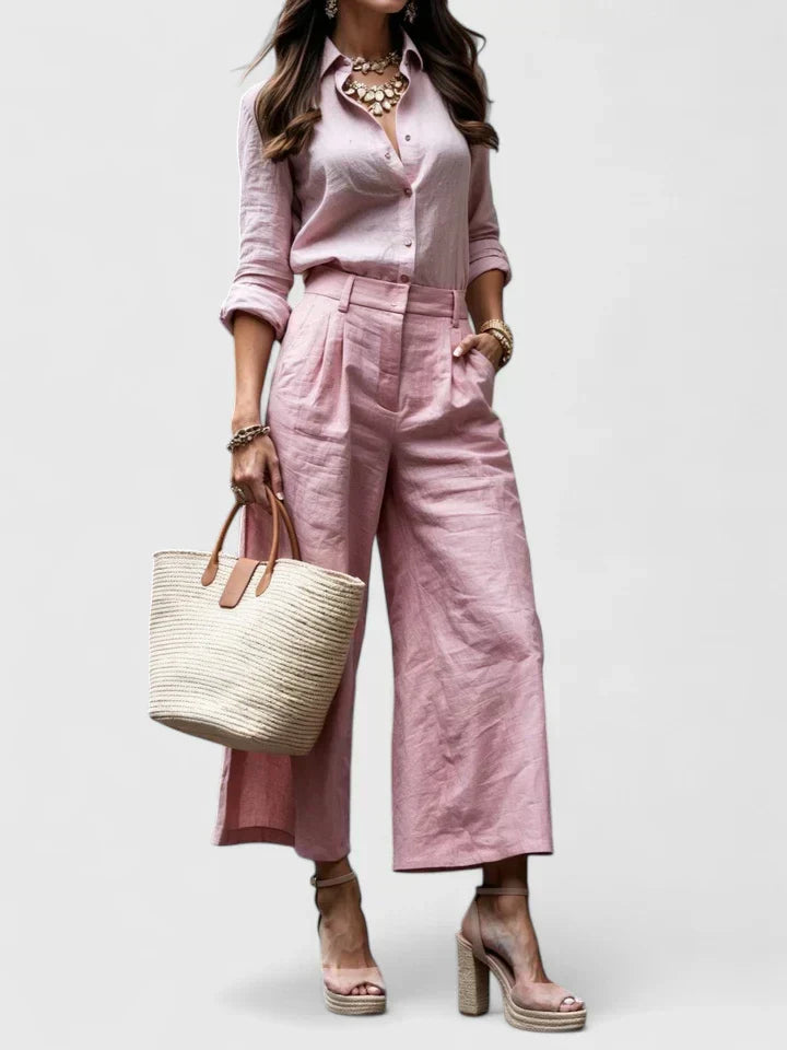 Zaryelle | Comfortable Two-Piece Set