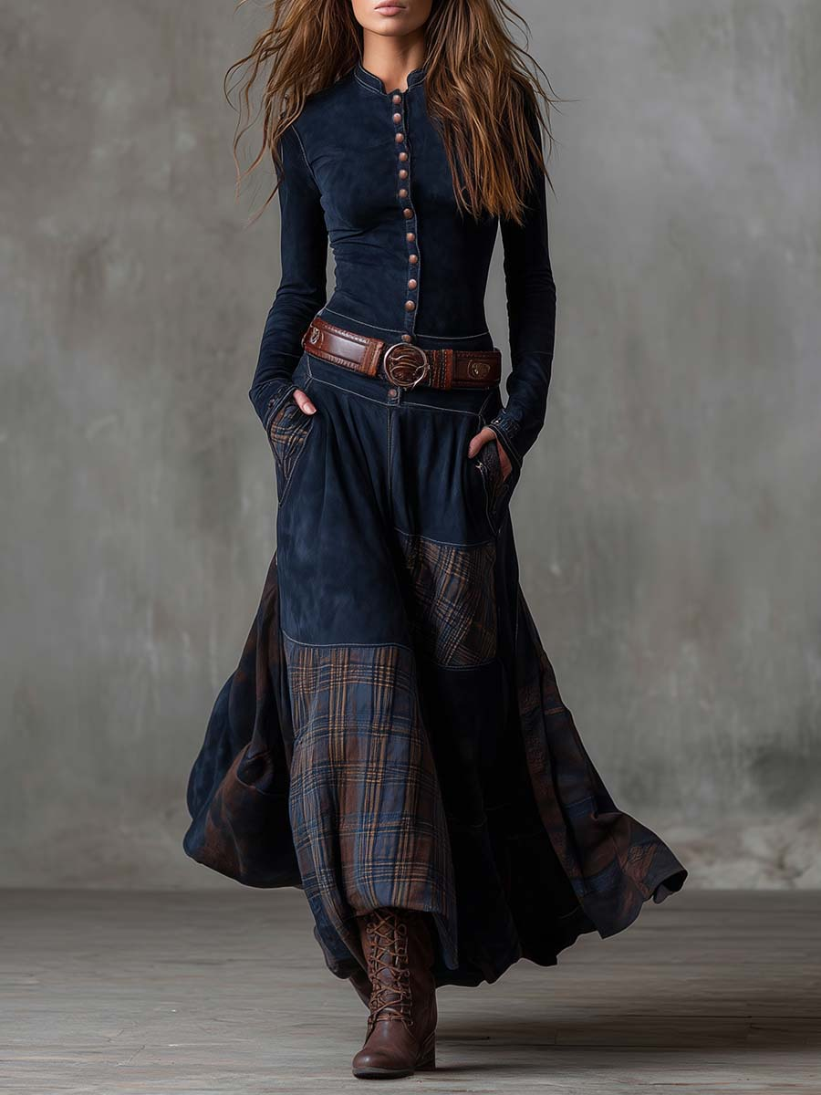 Elisa | Maxi Dress with Belt