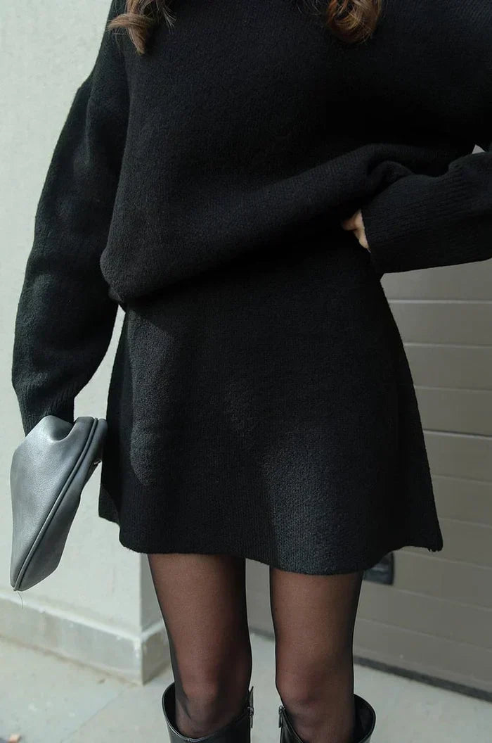 Beatrice | Cozy Sweater & Skirt Set
