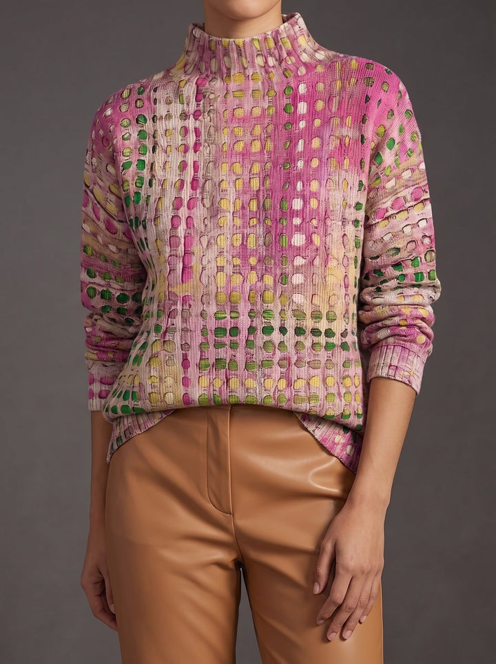 Ysolde™ | Lattice Turtleneck