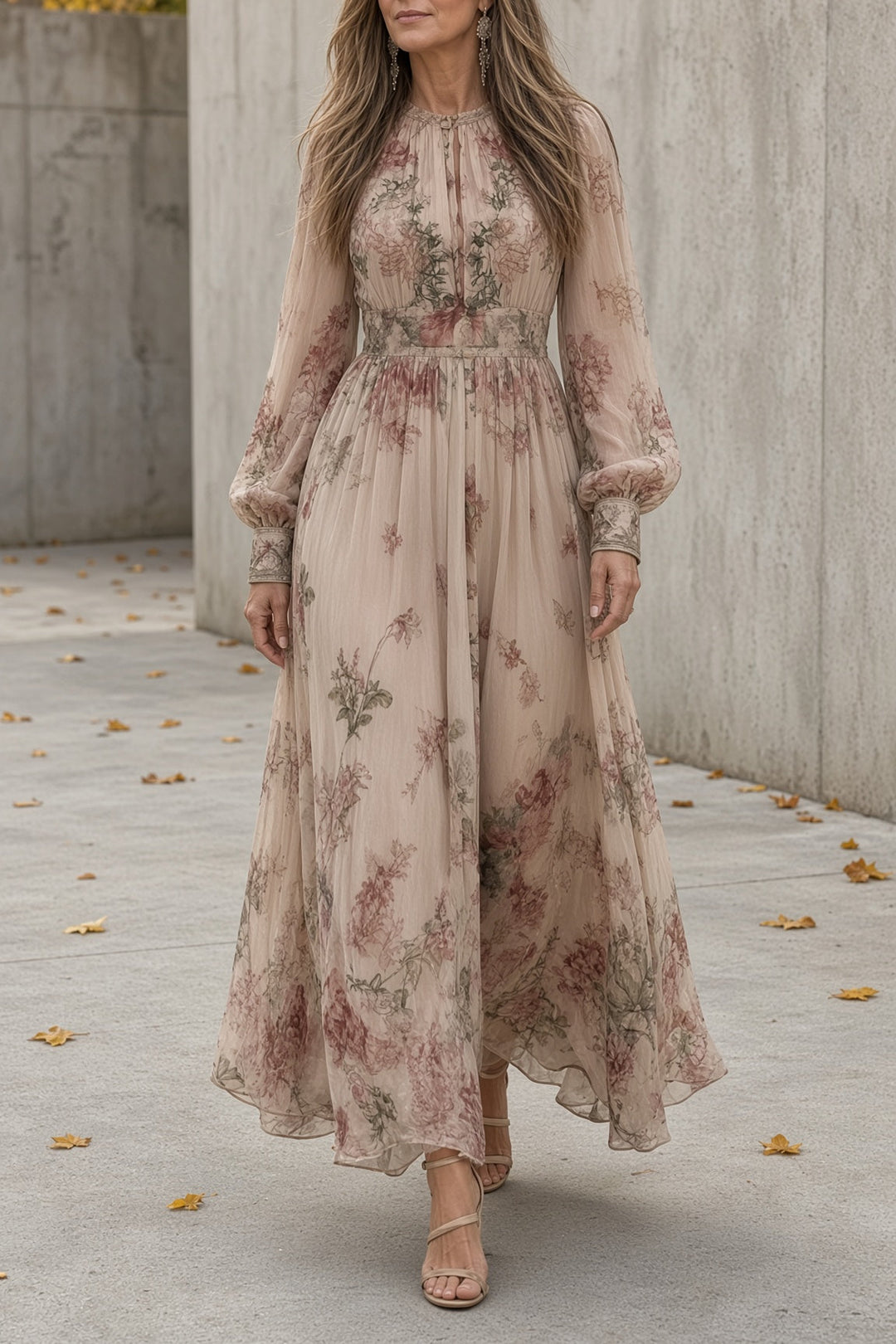 Luna™ | Floral Maxi Dress