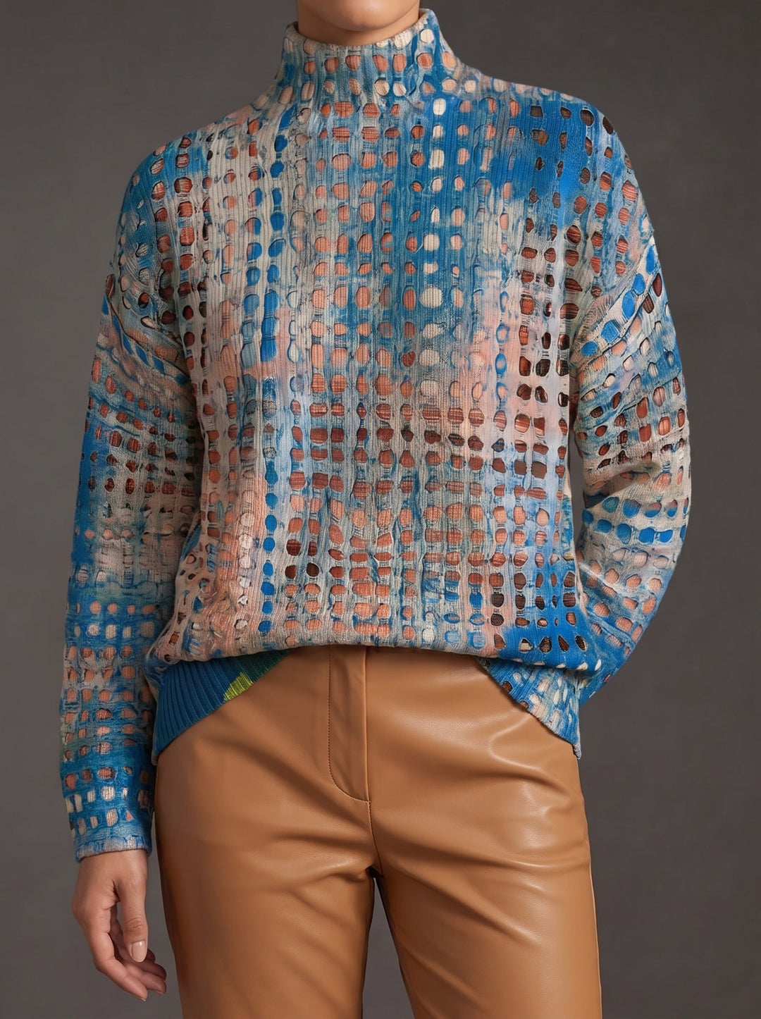 Ysolde™ | Lattice Turtleneck