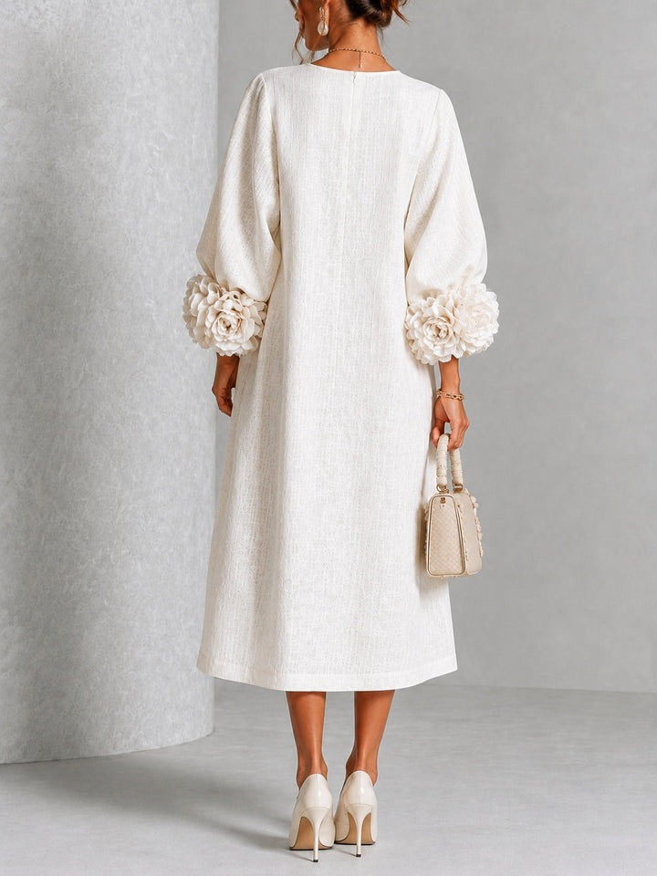 The Sybil Petal Midi Dress