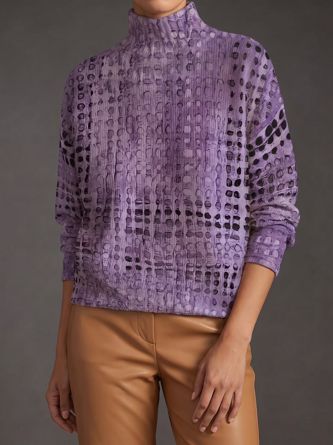 Ysolde™ | Lattice Turtleneck